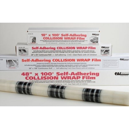 24 X 50'  COLLISION WRAP FILM